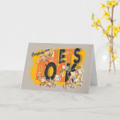 Flintstenen | Iedereen Let's Rock Kaart (Gele Bloem)