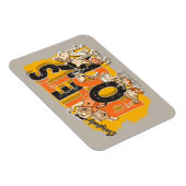 Flintstenen | Iedereen Let's Rock Magneet (Rechterzijde)