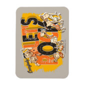 Flintstenen | Iedereen Let's Rock Magneet (Verticaal)