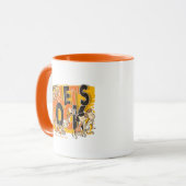 Flintstenen | Iedereen Let's Rock Mok (Voorkant links)