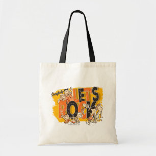 Flintstenen   Iedereen Let's Rock Tote Bag