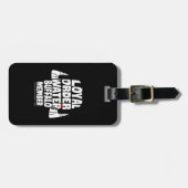 Flintstenen | Koninklijk besluit Waterbuffellid Bagagelabel (Voorkant horizontaal)