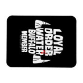 Flintstenen | Koninklijk besluit Waterbuffellid Magneet (Horizontaal)