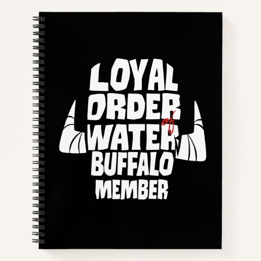 Flintstenen | Koninklijk besluit Waterbuffellid Notitieboek (Voorkant)