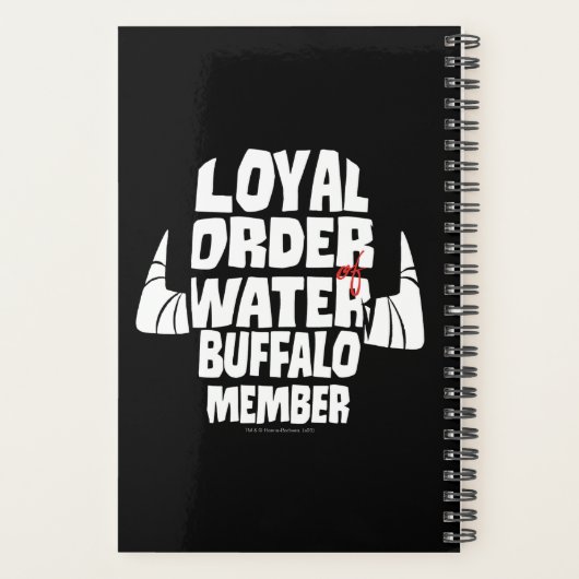 Flintstenen | Koninklijk besluit Waterbuffellid Planner (Achterkant)