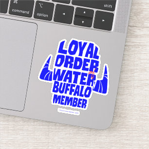 Flintstenen   Koninklijk besluit Waterbuffellid Sticker
