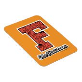 Flintstenen | Monogram voor leesbare stijl Magneet (Rechterzijde)