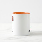 Flintstenen | Monogram voor leesbare stijl Mok (Midden)