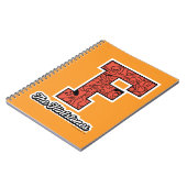 Flintstenen | Monogram voor leesbare stijl Notitieboek (Linkerzijde)