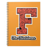 Flintstenen | Monogram voor leesbare stijl Notitieboek (Voorkant)