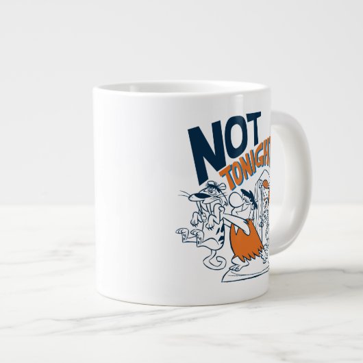 Flintstenen | Niet vanavond. Grote Koffiekop (Voorkant rechts)