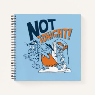 Flintstenen Niet vanavond. Notitieboek