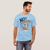 Flintstenen | Niet vanavond. T-shirt (Voorkant volledig)