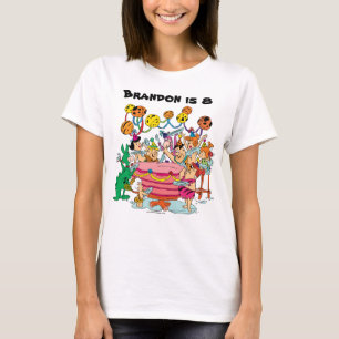 Flintstenen   Partij voor de verjaardag T-shirt