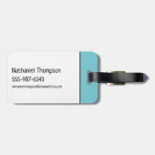 Flintstenen | Pebbles & Dino Play Ball Bagagelabel (Achterkant horizontaal)