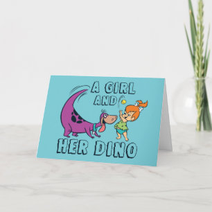 Flintstenen   Pebbles & Dino Play Ball Kaart