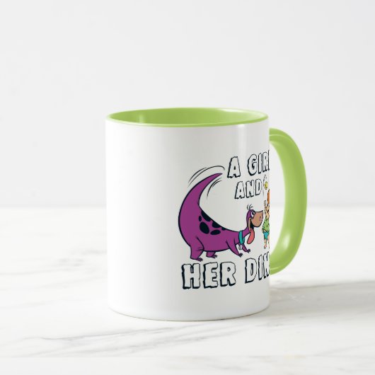 Flintstenen | Pebbles & Dino Play Ball Mok (Voorkant rechts)