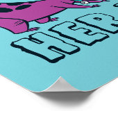 Flintstenen | Pebbles & Dino Play Ball Poster (Hoek)