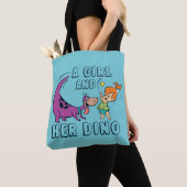 Flintstenen | Pebbles & Dino Play Ball Tote Bag (Dichtbij)