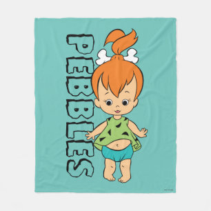 Flintstenen   Pebbles Flintstone Fleece Deken