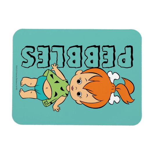 Flintstenen | Pebbles Flintstone Magneet (Horizontaal)