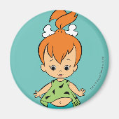 Flintstenen | Pebbles Flintstone Magneet (Voorkant)