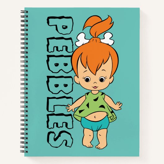 Flintstenen | Pebbles Flintstone Notitieboek (Voorkant)