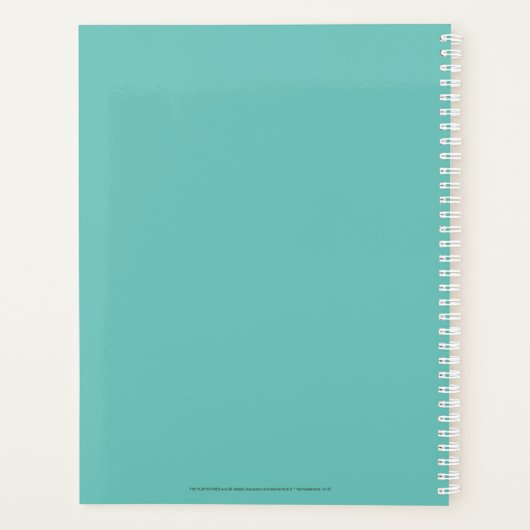 Flintstenen | Pebbles Flintstone Planner (Achterkant)