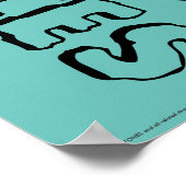 Flintstenen | Pebbles Flintstone Poster (Hoek)