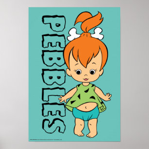 Flintstenen   Pebbles Flintstone Poster