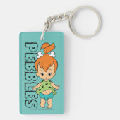 Flintstenen | Pebbles Flintstone Sleutelhanger (achterkant)