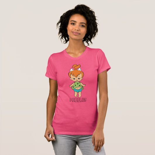 Flintstenen | Pebbles Flintstone T-shirt (Voorkant volledig)