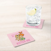 Flintstenen | Pebbles & Haar tijger Kartonnen Onderzetters (Insitu)