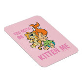 Flintstenen | Pebbles & Haar tijger Magneet (Rechterzijde)