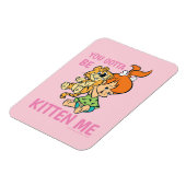 Flintstenen | Pebbles & Haar tijger Magneet (Linkerzijde)