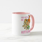 Flintstenen | Pebbles & Haar tijger Mok (Voorkant rechts)