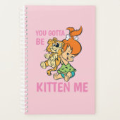 Flintstenen | Pebbles & Haar tijger Planner (Voorkant)