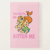 Flintstenen | Pebbles & Haar tijger Planner (Achterkant)