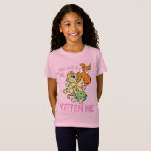 Flintstenen | Pebbles & Haar tijger T-shirt (Voorkant volledig)