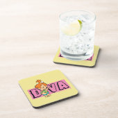 Flintstenen | Pebbles - Little Diva Bier Onderzetter (Rechterzijde)