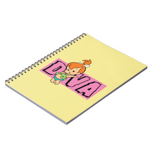 Flintstenen | Pebbles - Little Diva Notitieboek (Linkerzijde)