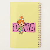Flintstenen | Pebbles - Little Diva Planner (Achterkant)