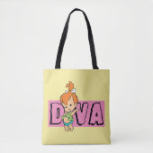Flintstenen | Pebbles - Little Diva Tote Bag (Voorkant)