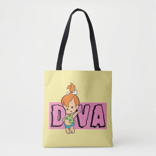 Flintstenen | Pebbles - Little Diva Tote Bag (Voorkant)