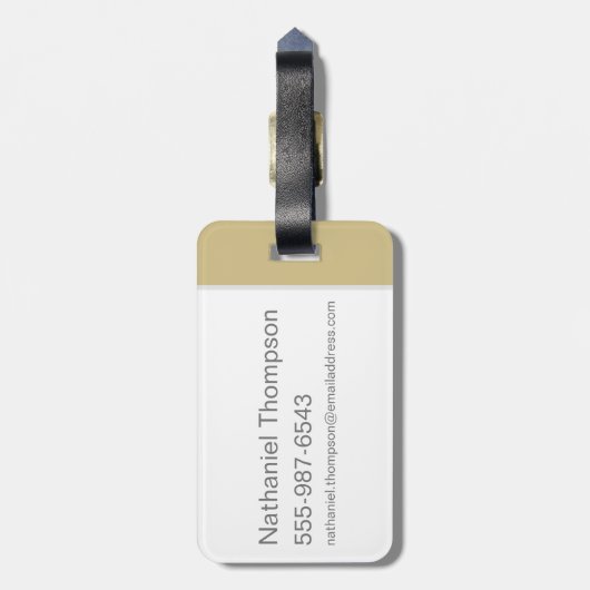 Flintstenen | Retro Comic Character Panels Bagagelabel (Achterkant verticaal)