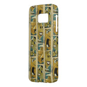 Flintstenen | Retro Comic Character Panels Case-Mate Samsung Galaxy Hoesje (Achterkant Links)