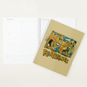 Flintstenen | Retro Comic Character Panels Planner (Display)