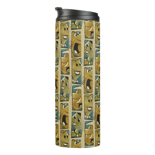 Flintstenen | Retro Comic Character Panels Thermosbeker (Geroteerd rechts)