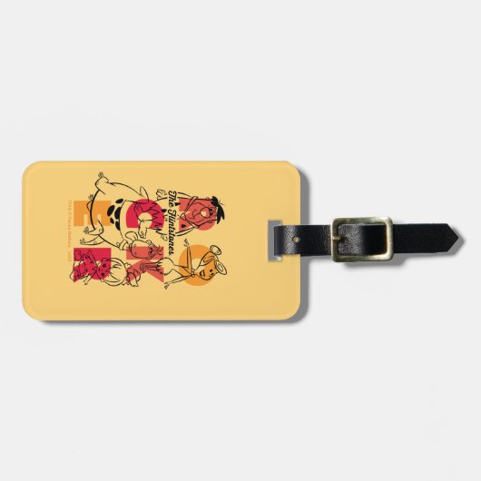 Flintstenen | ROCKER Bagagelabel (Voorkant horizontaal)