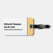 Flintstenen | ROCKER Bagagelabel (Achterkant horizontaal)